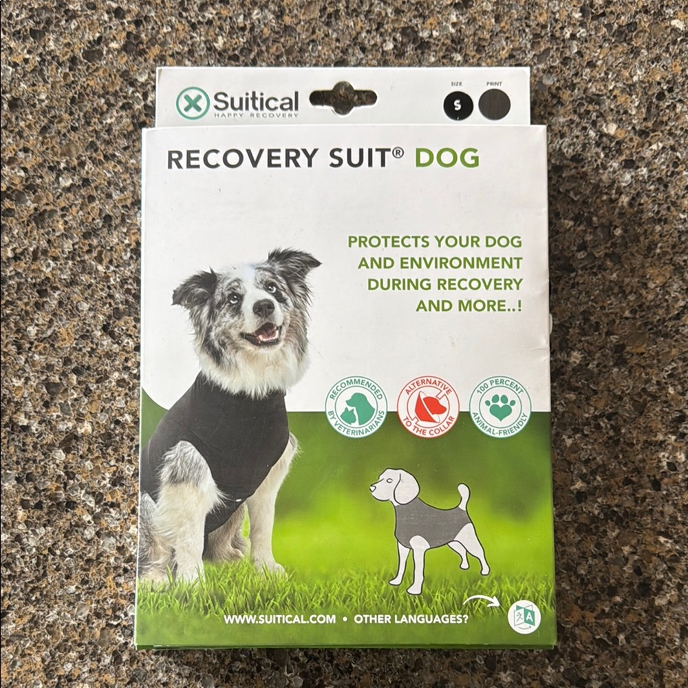 Suitical Brand Recovery Suit for Dogs - size Small